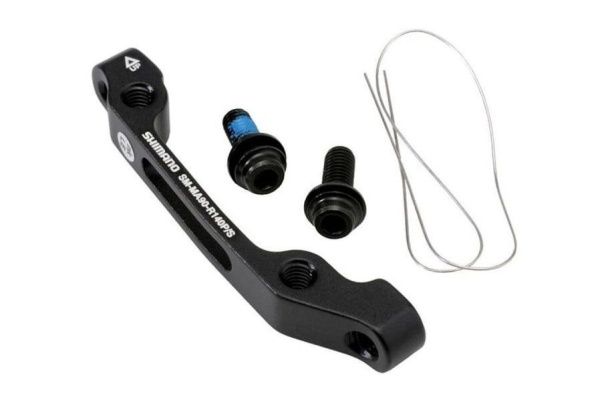 Адаптер диск торм Shimano. SM-MA90-R140P/S.болт (2шт), проволока (1шт)